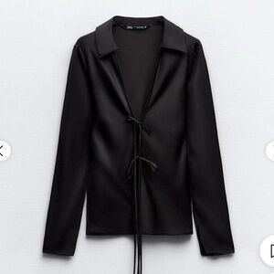 Elegant Black Blazer top